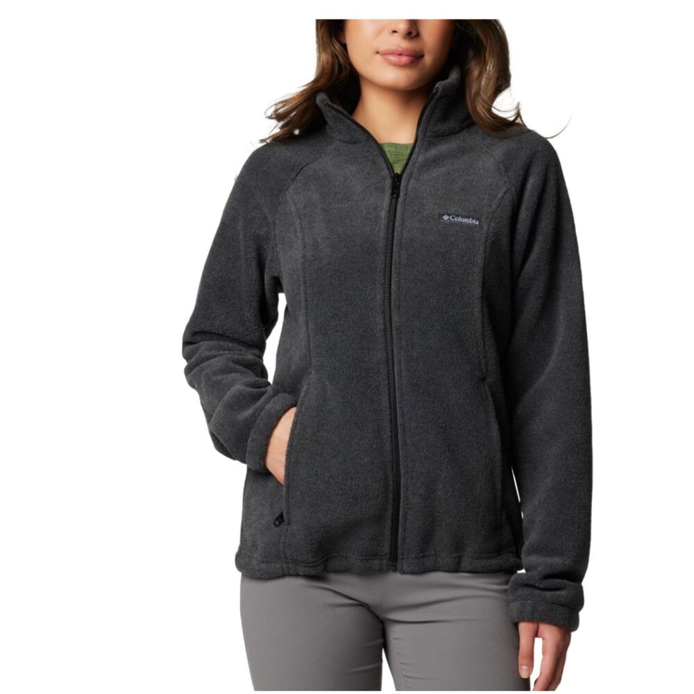 Columbia Benton Springs Full Zip Fleece Jacket Women’s 2X Plus Size Soft Light